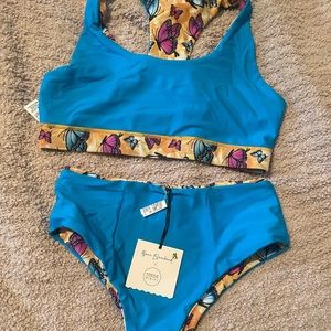 Moana bikini, flexin flutter NWT
